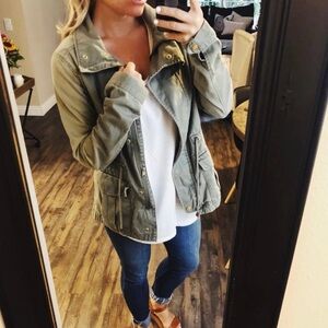 H&M Cargo Utility Army Jacket